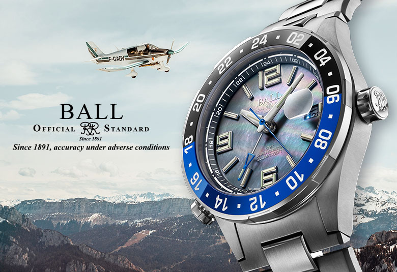 【タイトル】ボールウォッチの新作「ロードマスター パイロット GMT」MOP文字盤の日本限定モデルが登場！