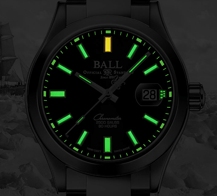 暗闇で発揮する究極の視認性